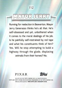 Mayor Jerry back card image
