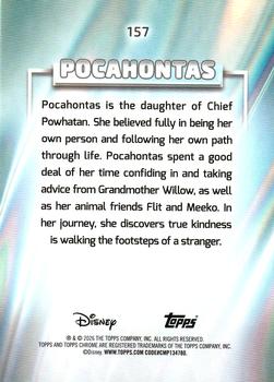Pocahontas back card image