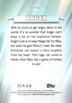 Anger back card image