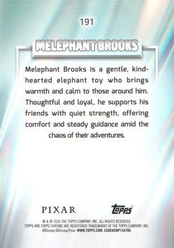 Melephant Brooks back card image