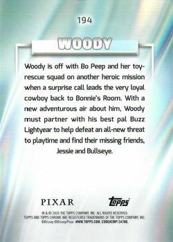 Woody back card image