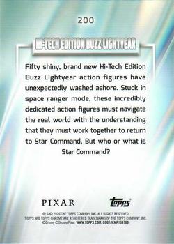 Hi-Tech Edition Buzz Lightyear back card image