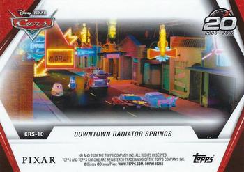 Downtown Radiator Springs back card image