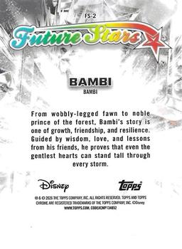 Bambi back card image