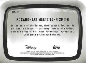 Pocahontas Meets John Smith back card image