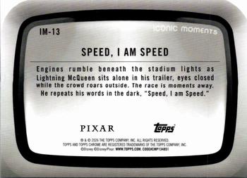 Speed, I Am Speed back card image