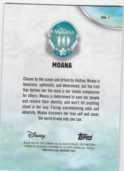 Moana back card image