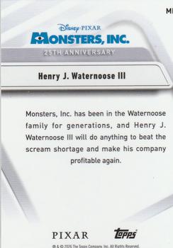 Henry J. Waternoose III back card image