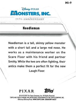Needleman back card image