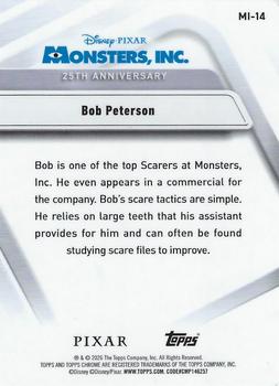 Bob Peterson back card image