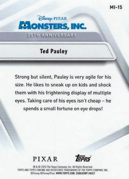 Ted Pauley back card image