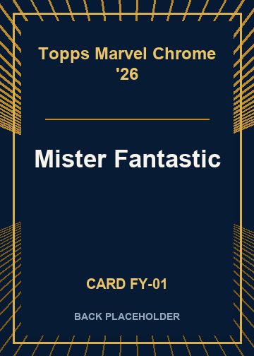 Mister Fantastic back card image