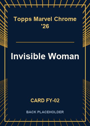 Invisible Woman back card image