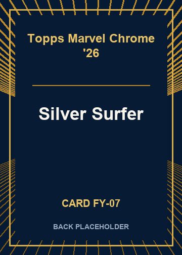 Silver Surfer back card image