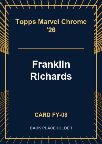 Franklin Richards back card image