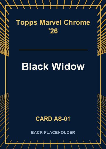 Black Widow back card image