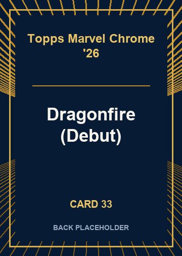 Dragonfire (Debut) back artwork