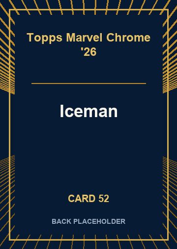 Iceman back card image
