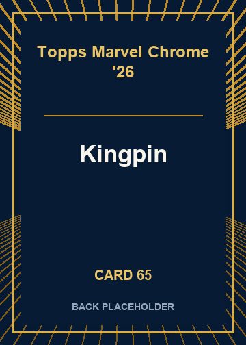 Kingpin back card image