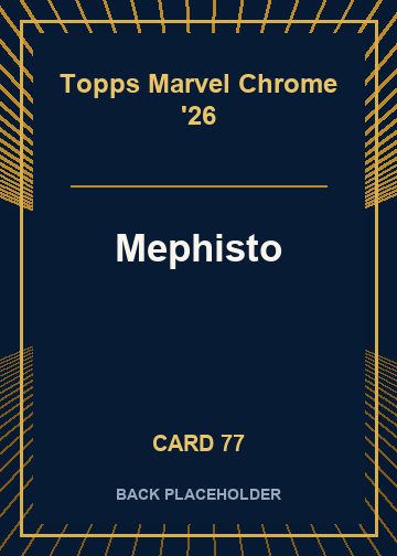 Mephisto back card image