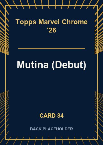 Mutina (Debut) back card image