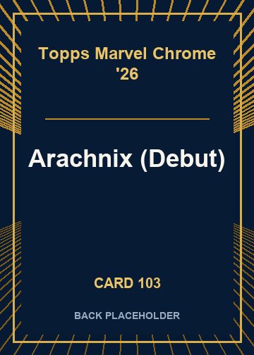 Arachnix (Debut) back card image