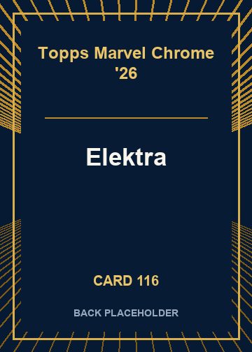 Elektra back card image