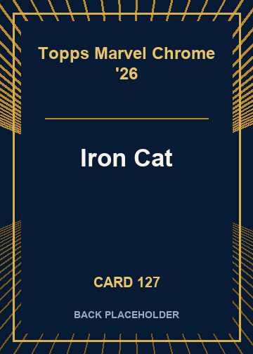 Iron Cat back card image