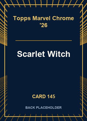 Scarlet Witch back card image