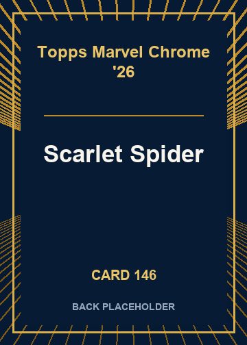 Scarlet Spider back card image