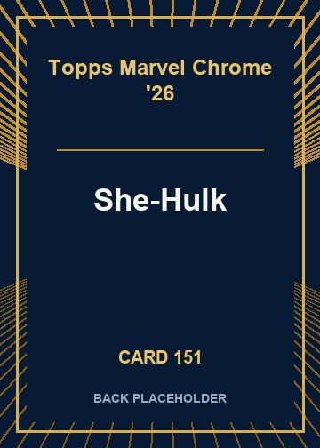 She-Hulk back card image