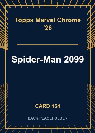 Spider-Man 2099 back card image