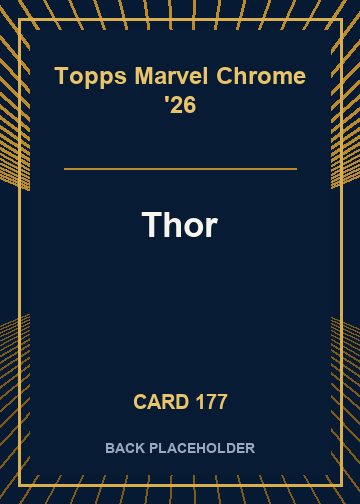 Thor back card image