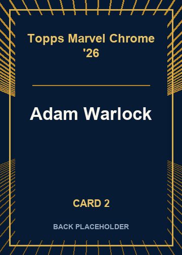 Adam Warlock back card image