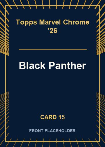 Black Panther card thumbnail