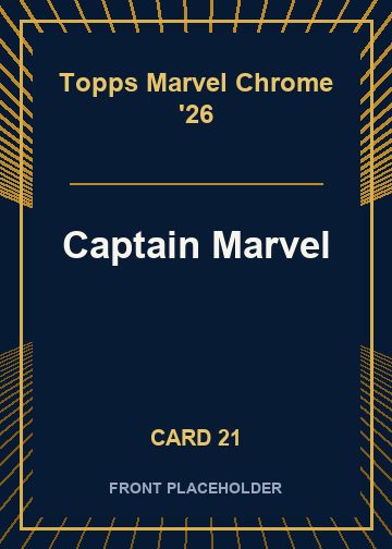 Captain Marvel card thumbnail