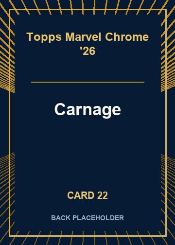 Carnage back card image