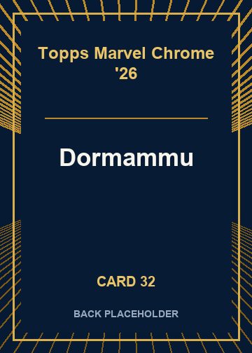 Dormammu back card image