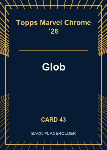 Glob back card image