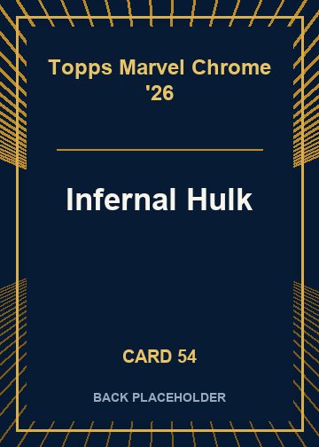 Infernal Hulk back card image