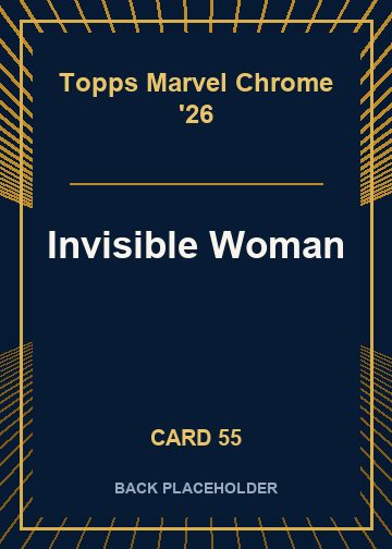 Invisible Woman back card image