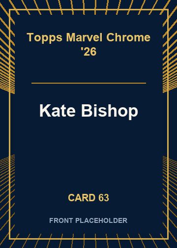 Kate Bishop card thumbnail