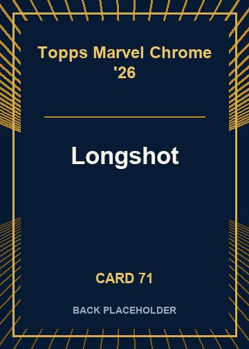 Longshot back card image