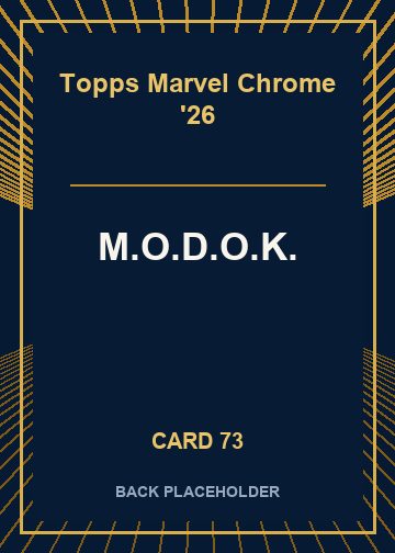 M.O.D.O.K. back card image