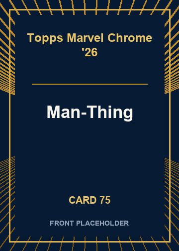 Man-Thing card thumbnail