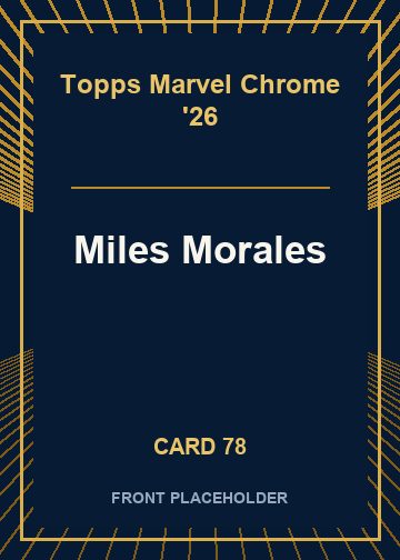 Miles Morales card thumbnail