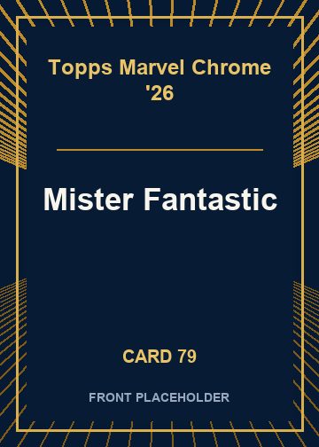 Mister Fantastic card thumbnail