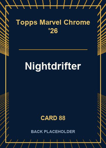 Nightdrifter back card image