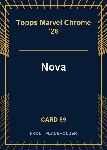 Nova front card image