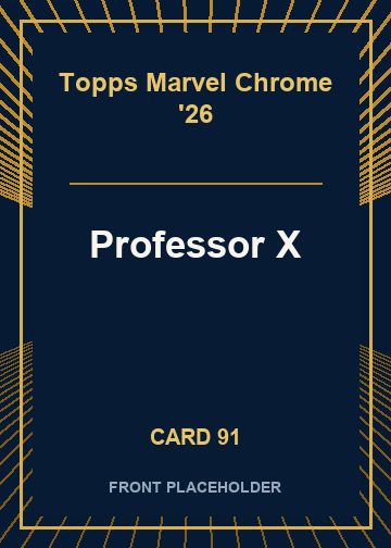 Professor X card thumbnail